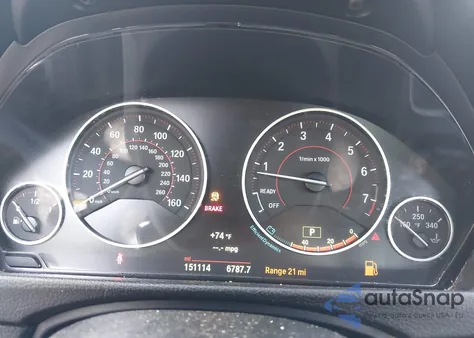 2015 BMW 328 xDrive from USA, damaged, VIN WBA3B3C56FJ983833